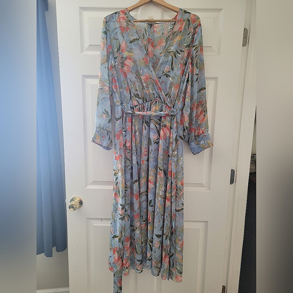 En Focus 18W maxi dress